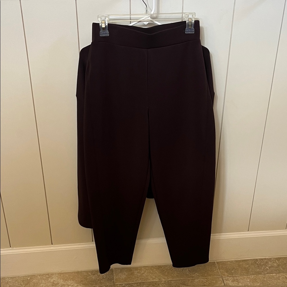 SPANX Dark Brown Cropped Pants